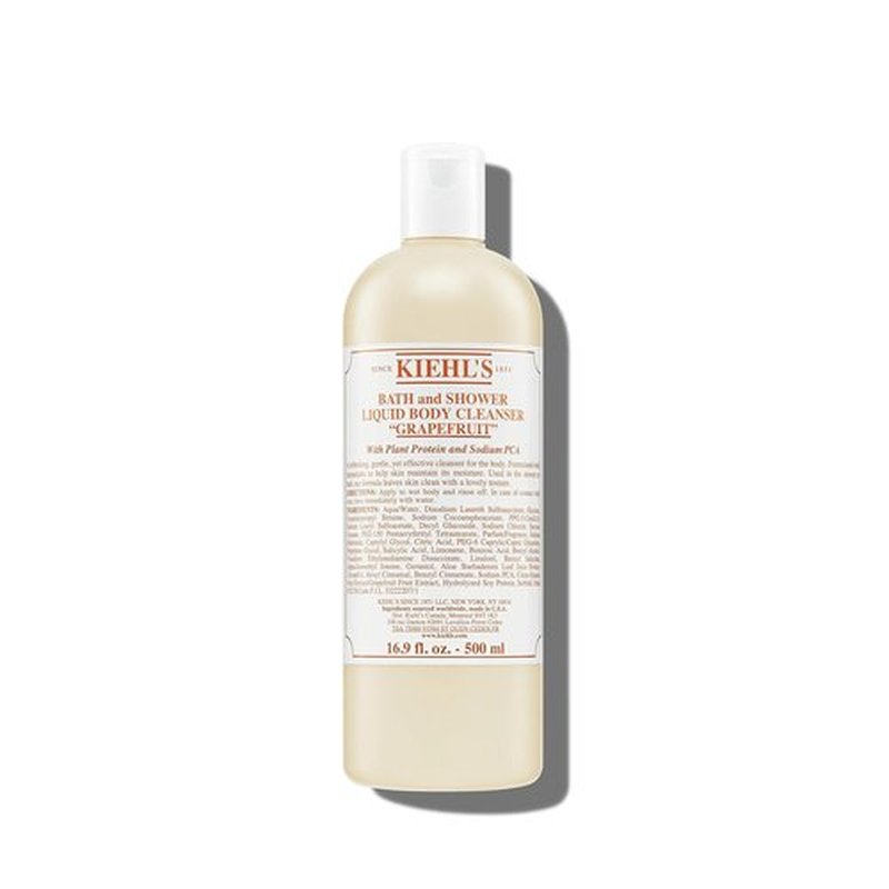 Kiehl's Grapefruit Liquid Body Cleanser - Gentle Foaming Wash for Hydrated, Smooth Skin | Refreshing Aromatic Experience