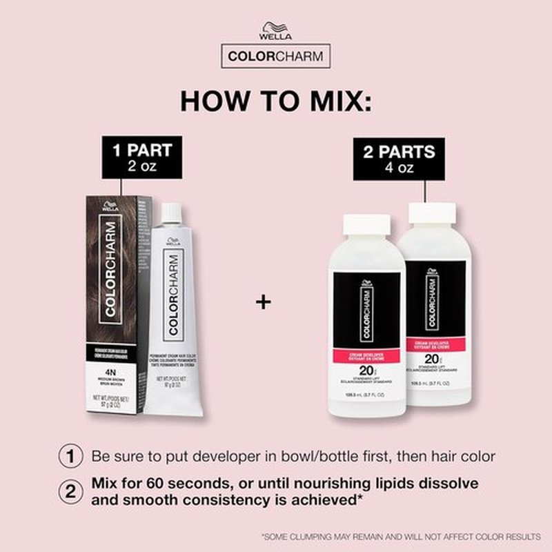 COLORCHARM Permanent Cream Hair Dye - High Lift Blonde with Natural Warm Tones | 100% Gray Coverage | 2 oz.