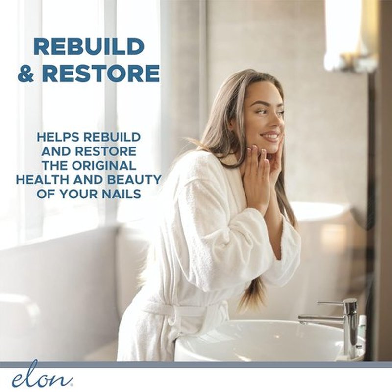 Elon Essentials Kit for Healthy Nails - Nail Conditioner, Cuticle Oil & File Set | Daily Strengthening & Moisturizing