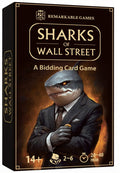 Sharks of Wall Street - Auction Core Party Card Game | 20 Min | 2-6 Players