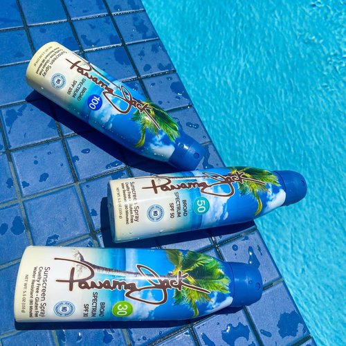 Panama Jack Continuous Spray Sunscreen - SPF 100, Broad Spectrum UVA/UVB Protection, Reef-Friendly, PABA, Paraben, Gluten & Cruelty Free, Water Resistant (80 Minutes), 5.5 OZ (Pack of 2)