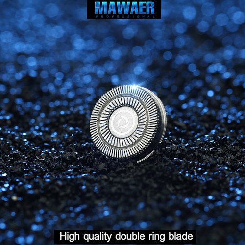 FREEBIRD Double Ring Replacement Blades - 4PCS Compatible with Flexseries Pro Head Shaver