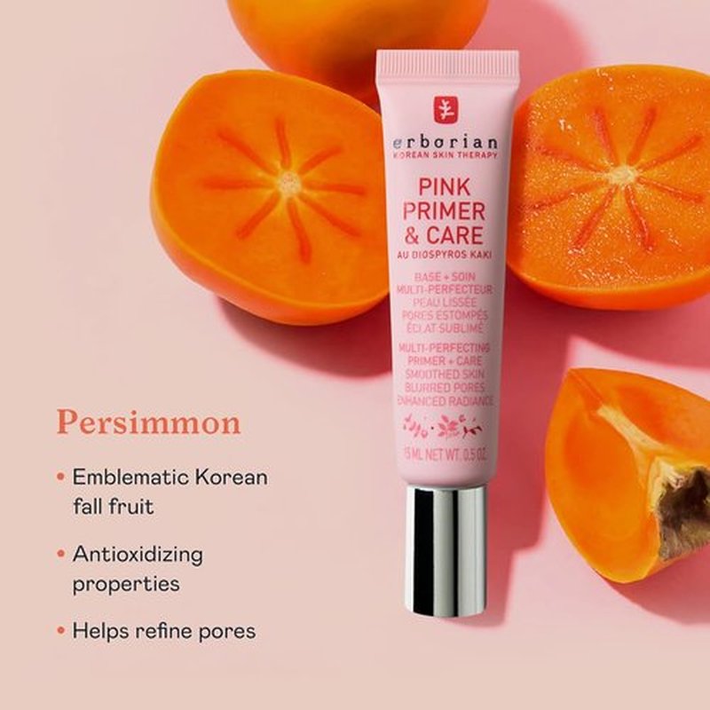 Erborian Pink Primer & Care - Multifunctional Pore-Blurring Cream & Hydrating Makeup Base | Moisturizing & Smoothing Effects