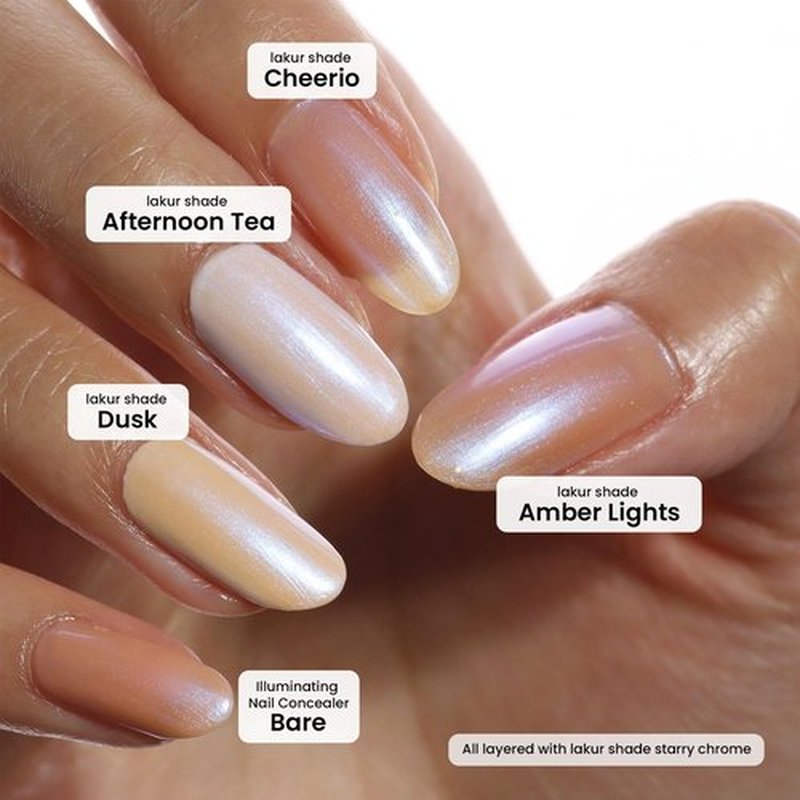 LONDONTOWN Chrome Glaze Nail Polish - Long-Lasting Color & Shine | 0.4 oz