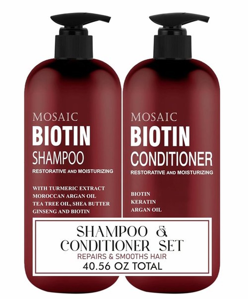 Regine Switzerland Biotin Volumizing Shampoo & Conditioner Set - Ultimate Hair Loss Treatment for Men & Women