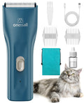 oneisall Pet Clippers for Cat Matted Hair, Quiet Pet Shaver for Cats