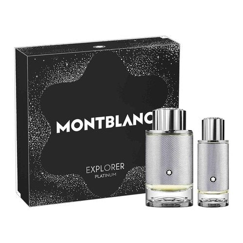 Montblanc Explorer Platinum - Luxury Fragrance for Men | Fresh & Woody Scent, 3.4 oz