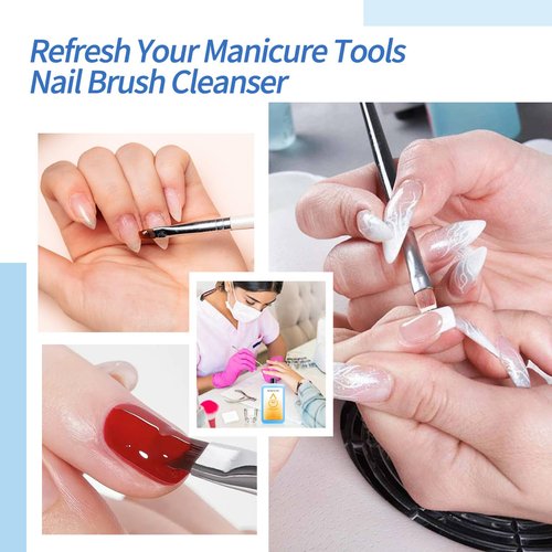 AOBOO Gradient Painting Nail Art Gel and Chrome Platinum Glitter Nail Polish, with 20 Pcs Nail Sponges & 1 Claws Metal Grabber Sponging for Aura Nails French Manicure Soak Off UV Fairy Spring (L1)