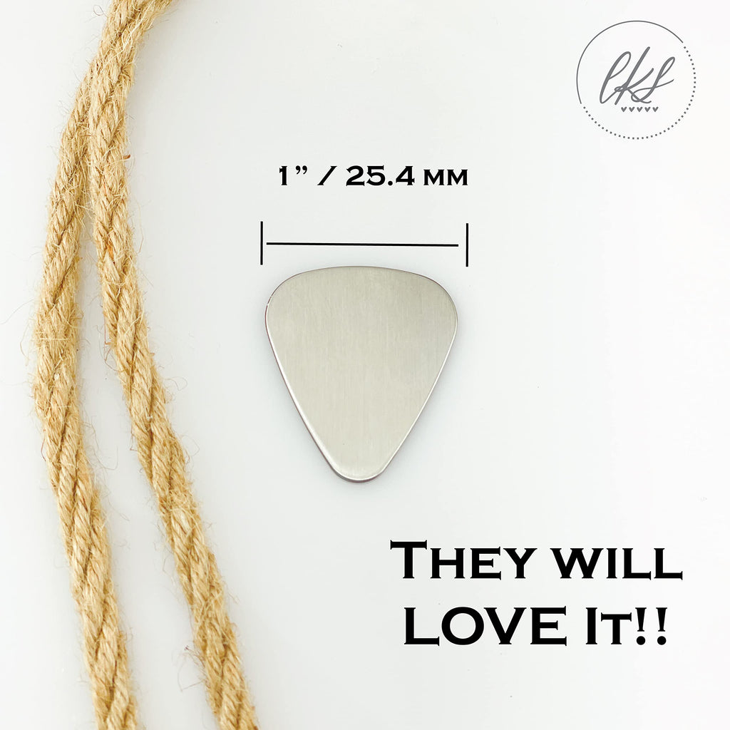 SM Design for Dad 1st Father's Day Guitar Pick Couldn't Pick A Better Dad Guitar Pick for Dad Gift Birthday Gift for Dad Stocking Stuffer for Dad (Dad)