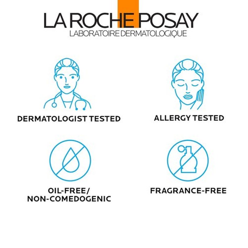 La Roche-Posay Anthelios SPF 60 Light Fluid Facial Sunscreen - Oil-Free, Travel Size 1.7 Fl. Oz.