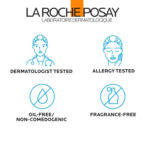 La Roche-Posay Anthelios AOX Daily Antioxidant Serum - SPF Face Moisturizer with Vitamin C & E for Sensitive Skin