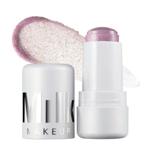 Milk Makeup Cooling Water Jelly Shimmer - Buildable Face & Body Highlighter Stick for a Sheer Glow | Long-Lasting Hydrating Formula