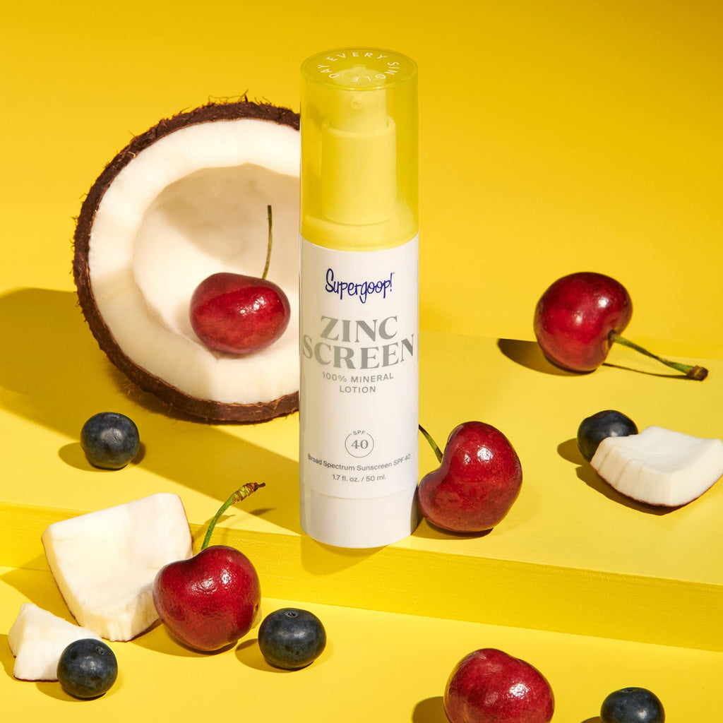 Supergoop! Women's Zincscreen 100% Mineral Lotion SPF 40