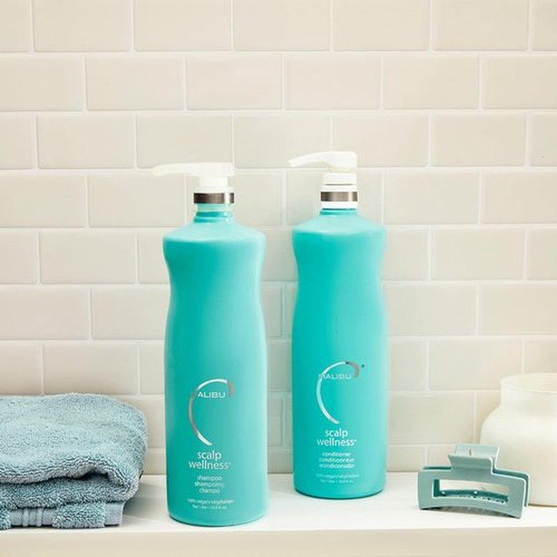 Malibu C Wellness Shampoo & Conditioner Duo - 33.8 oz | Nourishing Hair Care Set
