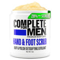 COMPLETE FOR MEN - Hand and Foot Scrub: Exfoliating Feet, Hand Exfoliant, Sugar Scrub for Dry Skin, Moisturizing Rough Skin Remover, Ideal for Hands and Feet Care, Scrub for Men