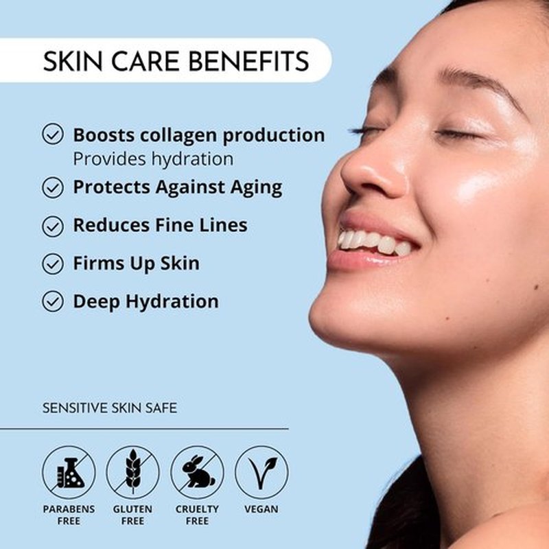 MAELOVE Collagen Renewal Serum - Peptide-Packed Formula with Copper Peptides & Hyaluronic Acid for Youthful Skin