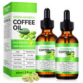 Moulis Coffee Essential Oil, Coffee Oil for Skin, Green Coffee Bean Oil for Face & Hair Growth, Cellulite, Reduces Puffiness, Dark Circles, Stretch Marks, Skin Tightening, Cold-Pressed, 4 Fl Oz