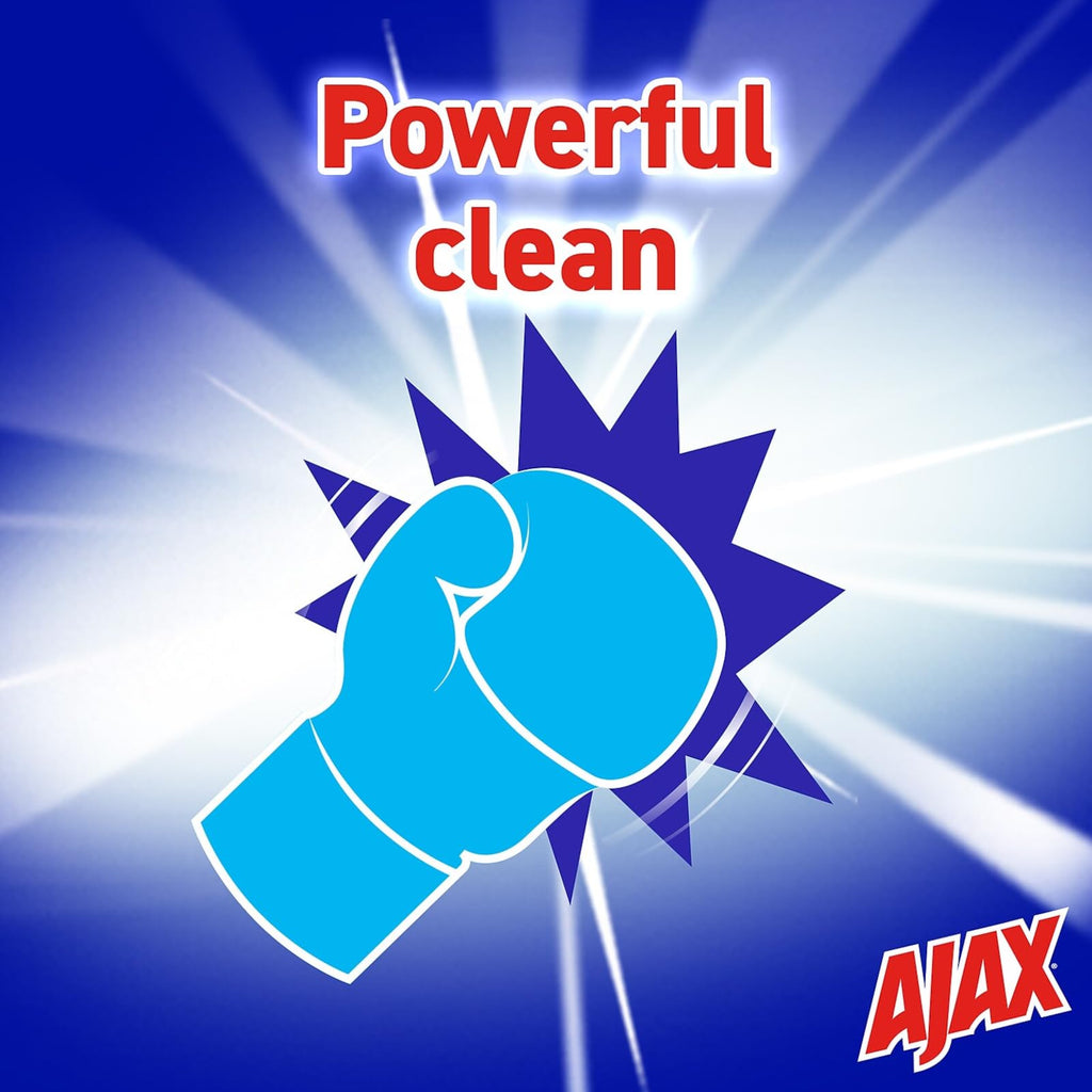 Ajax Professional Heavy Duty Oxygen Bleach Powder Cleanser 21 Oz (Pack of 2) bundled with Micro Fiber Cloth
