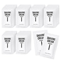 Lilingsty Shaving Cream Bulk, 12ml/0.42fl Oz Travel Shaving Cream, Individually Packaged, Suitable For Travel, Hotels, Home, Camping, Charities, Homeless People (50-PACK)