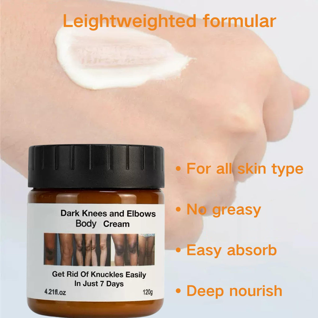 XYFSZDQJZHG Dark Knees and Elbow Remover, Underarm Cream Body Moisturizer Lotion, Dark Toe Knuckle Treatment Removal, Skin Cream for Armpit Inner Thigh Neck Private Part Intimate Legs (120g)