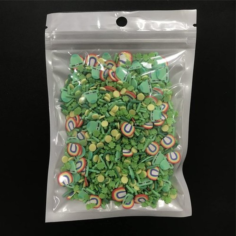 PrettyG 50g Pack Mixes Slices Supplies Polymer Soft Clay DIY Decoration for Resin Nail Art Slime Cake Dessert MS02