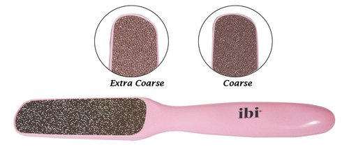 IBI 2-Sided Nickel Foot File Rasp for Callus Removal, Hypoallergenic, Plate Type