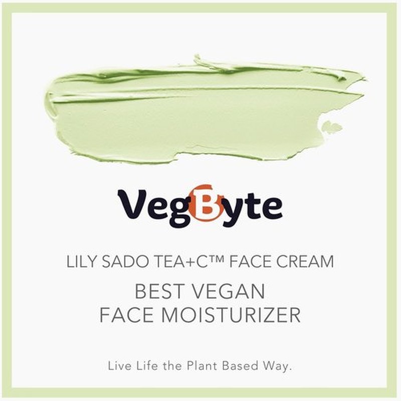 LILY SADO TEA+C™ Green Tea Matcha Moisturizer - Antioxidant Anti-Aging Daily Lotion | Hydrates & Firms Skin