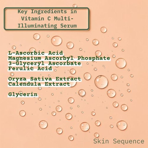 Regine Switzerland Vitamin C Multi-Illuminating Serum - Brightening & Hydrating, 1 fl oz