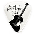 SM Design for Dad 1st Father's Day Guitar Pick Couldn't Pick A Better Dad Guitar Pick for Dad Gift Birthday Gift for Dad Stocking Stuffer for Dad (Dad)
