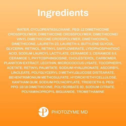 Photozyme GFS Plus Night Serum with 0.5% Retinol – Anti-Aging Peptide Complex – Reduces Wrinkles, Dark Spots & Sun Damage – Brightens, Firms & Evens Skin Tone – 0.5 fl oz