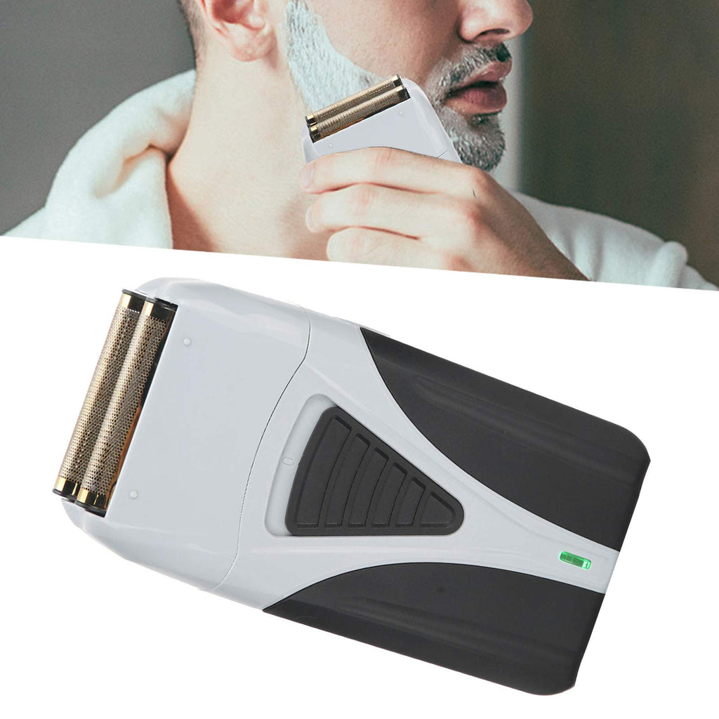 Professional Electric Shaver Portable Beard Hair Clipper Trimmer Machine Men Shavor Independent Floating Cutter Head Precise Net Design Full Body USB Charging for Men Grooming