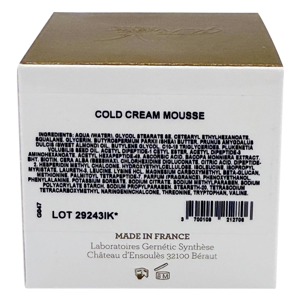 Gernetic Cold Cream Mousse, Strengthening Daily Face Moisturizer for Delicate Sensitive Skin, Lightweight Texture, 50ml/ 1.7 oz