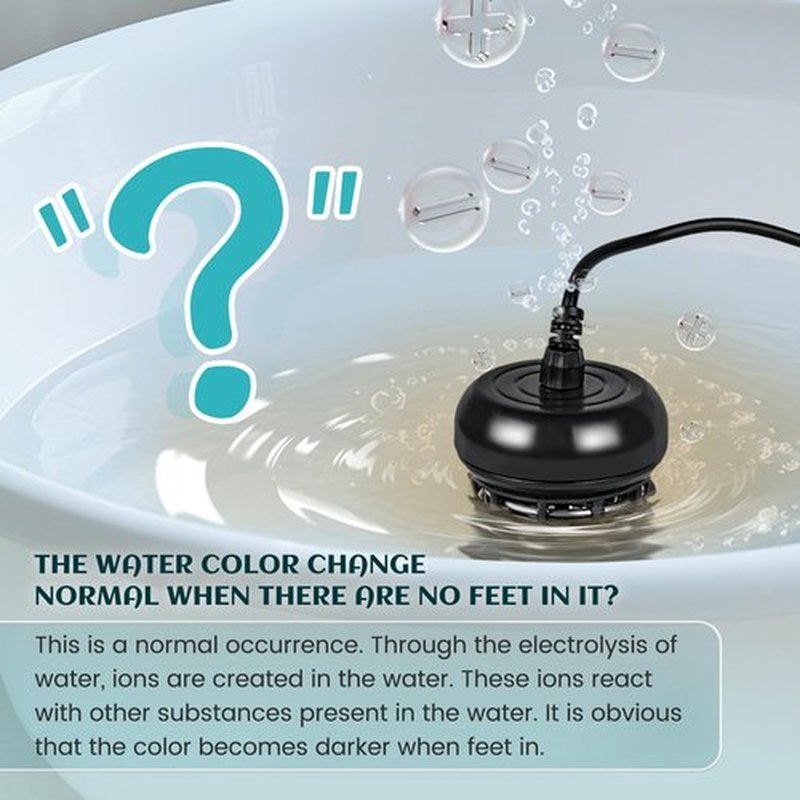 Ionic Foot Bath Detox Machine, Foot Detox Machine With Massage Basin, Ion Foot Bath For Home Use, Relax Stress and Regain Vitality
