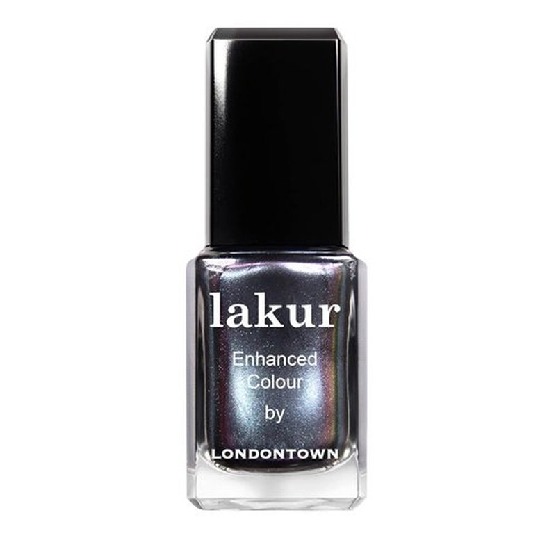 LONDONTOWN Lakur Nail Polish - Long-Lasting, Streak-Free Blue Color | 21+ Free Non-Toxic Vegan Formula, 0.4 Fl Oz