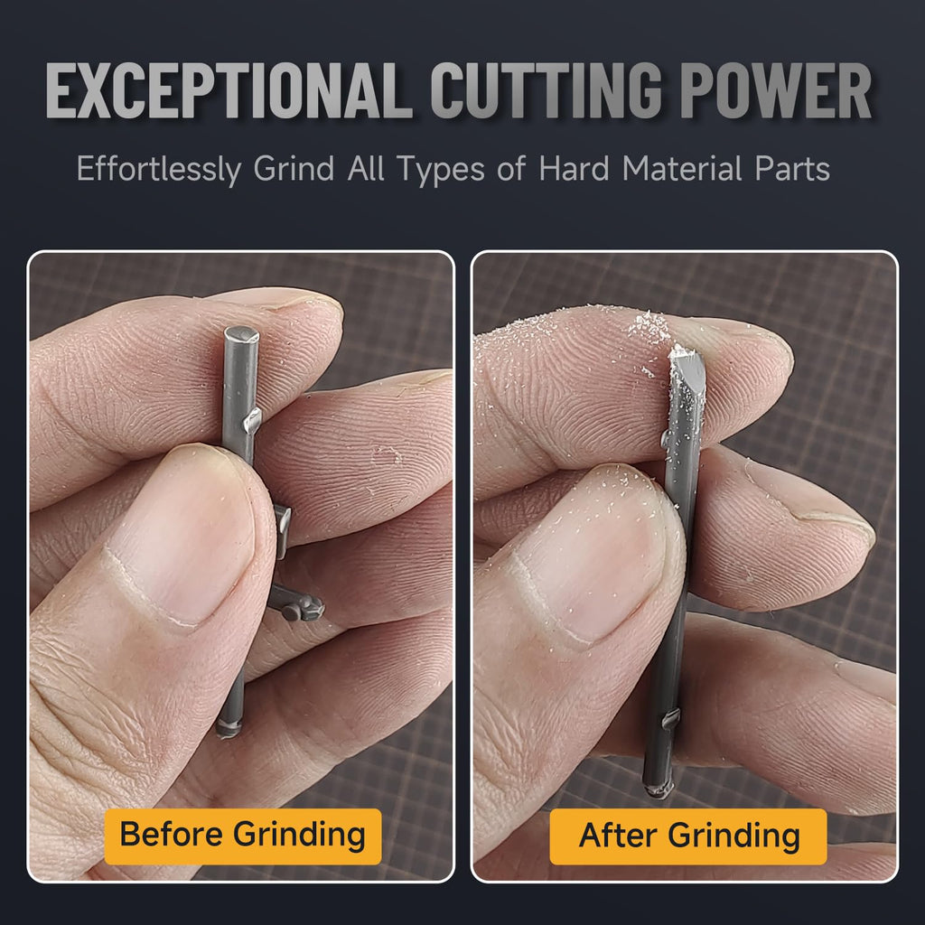 stedi Hobby Model Polishing Tools 2 PCS, Precision Glass Polishing Files #600-800 Grits, Anti-Slip Comfortable Grip for Gundam, Scale Military Model, 3D Resin Parts (Upgrade 2PCS - A)