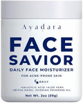 Ayadara Acne Facial Moisturizer - Advanced Oil Control Hydrating Cream for Oily Skin | 2 fl oz