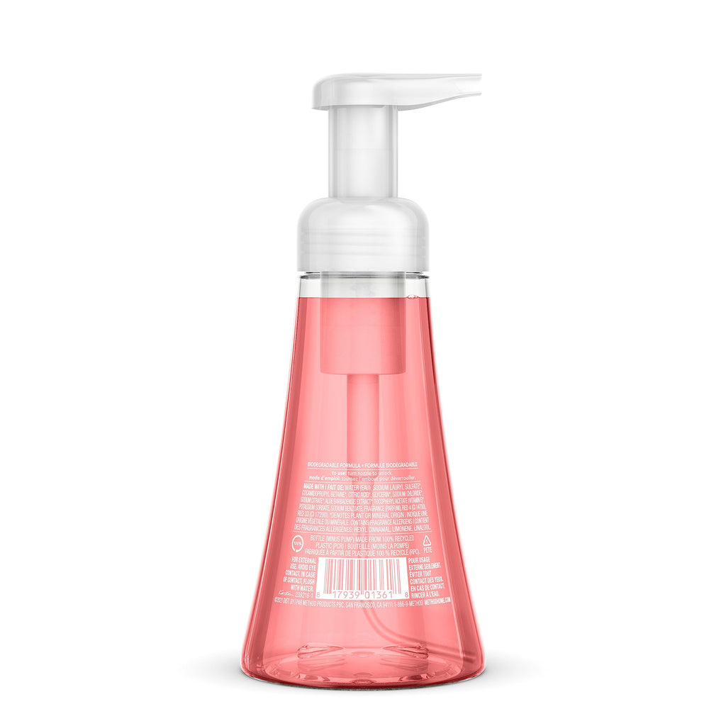 Method Foaming Hand Soap Trio, Moisturizing Hand Wash and Plant-Based Hand Cleanser, Pink Grapefruit, French Lavender, Sea Minerals, 10 Fluid Ounce (Variety Pack)