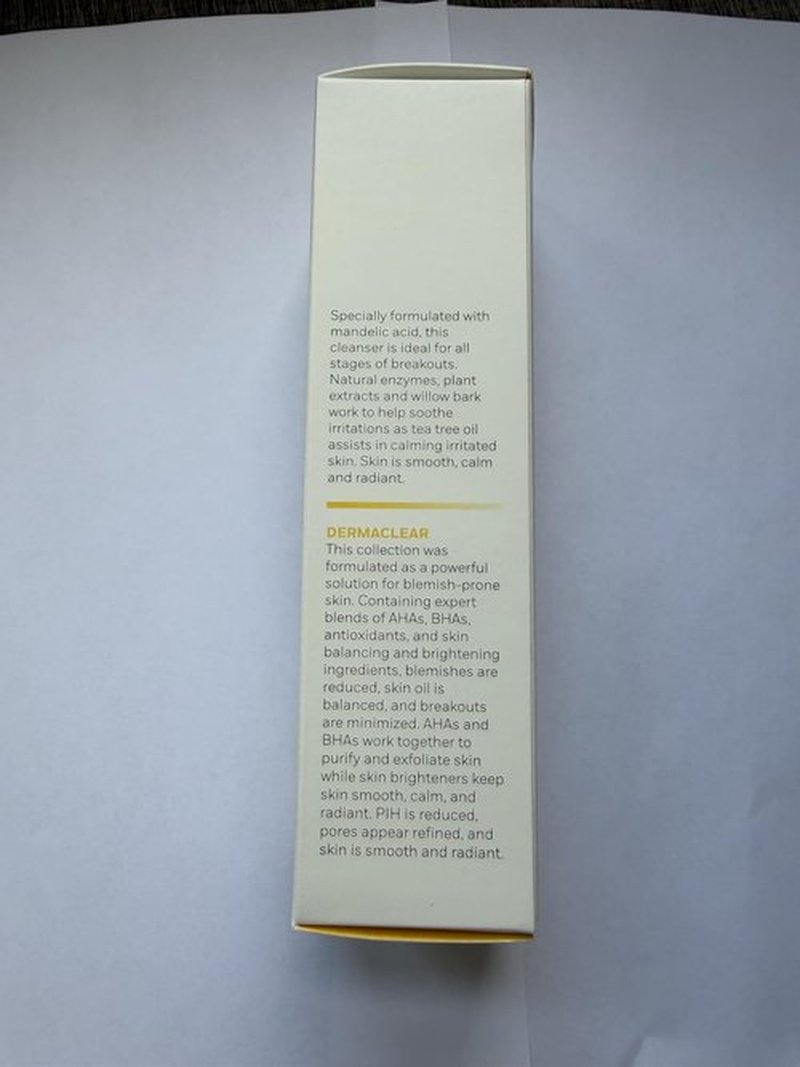 Derma Quest DermaClear Cleanser with Mandelic Acid - Deep Cleansing Formula | 6oz/177ml