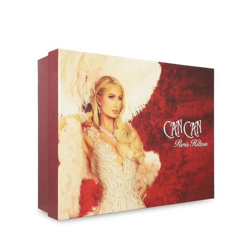 Paris Hilton Can Can Gift Set for Women - 4-Piece Collection with Eau De Parfum & Body Lotion