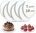 Bake Choice 10-Inch Round Cake Boards - 7 Pack Food-Grade Waterproof & Oil-Proof Plates