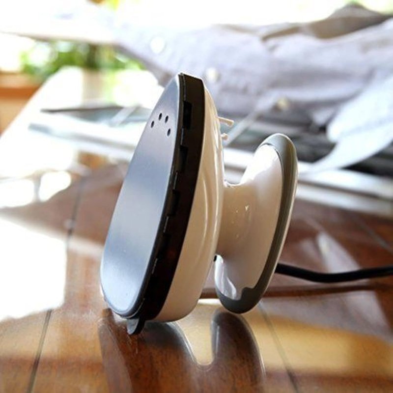 Ivation Mini Travel Iron - Dual Voltage Compact Design with Non-Stick Ceramic Soleplate | Heats in 15 Seconds
