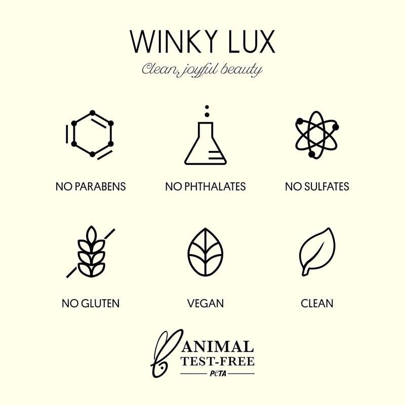 Winky Lux Hydrogel Eye Patches - Cooling Treatment for Puffiness & Dark Circles, Infused with Caffeine & Vitamin C