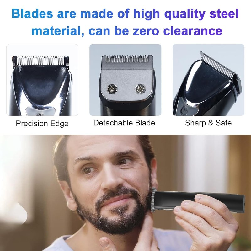 WHAL Stainless Steel Replacement Blade - 30mm Detachable Standard Blade for Lithium Ion Trimmers