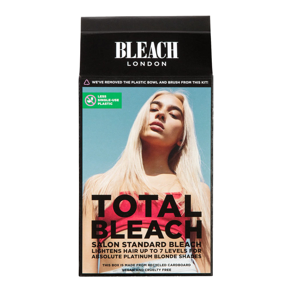 BLEACH LONDON Total Bleach Kit - Salon Standard, Vegan, Cruelty-Free, For All Hair Types, Brightest Blonde