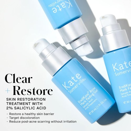 Kate Somerville EradiKate Acne Mark Fading Gel - Salicylic Acid Treatment for Clear Skin | 1 Fl Oz