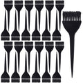 24 Pack Hair Dye Brushes, Color Tint Applicator, Hair Coloring Dying Brush Kit for Solon Black