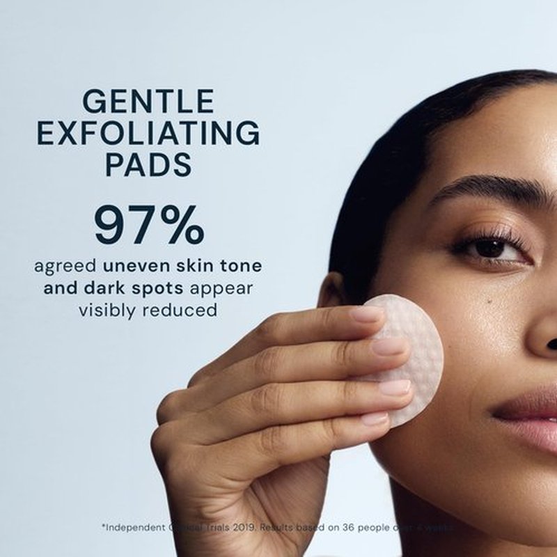 ELEMIS Dynamic Resurfacing Facial Pads, Gentle Skin Smoothing Pads, Tri-Enzyme Technology, Exfoliating Pads, Dull, Dry, Flaky Skin & Uneven Texture