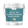 2.2lb BTMS 50 Conditioning Emulsifier for Making Leave-in Conditioner, Premium BTMS 50 Conditioning Emulsifier Granules, Higher Activity than BTMS 25, Suitable for Making Lotions, Shampoos and More
