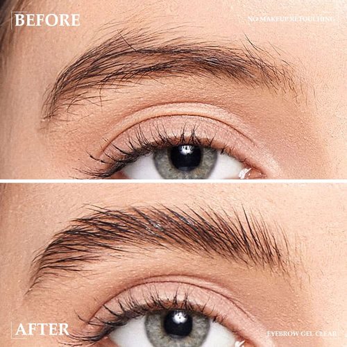 Kaely Brow Mascara - Waterproof Tinted Eyebrow Gel | Vegan & Cruelty-Free | 2Pcs Set in Transparent