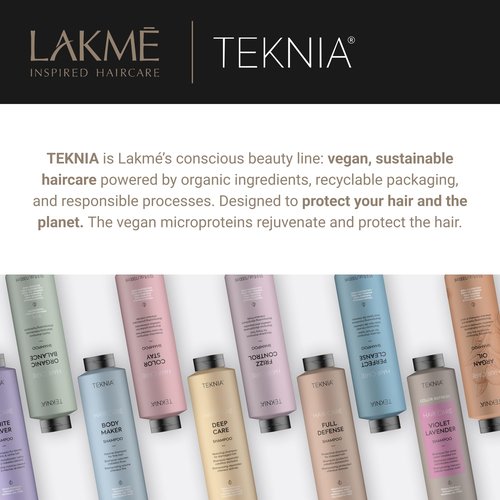 LAKMÉ Teknia Deep Care Hair Drops, Repairing Hair Serum for Damage, Split End Serum, 3.5 Fl Oz